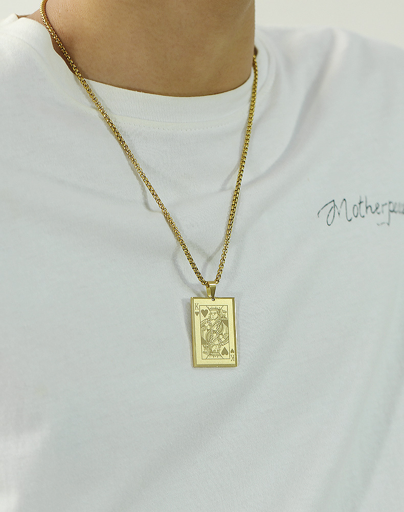 Fashion Geometric Titanium Steel Plating Men'S display picture 7