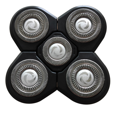 全身水洗电动剃须刀五刀头光头机神器刀头专用配件通用|ms