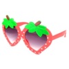 Children's cartoon strawberry, sunglasses, suitable for import, new collection