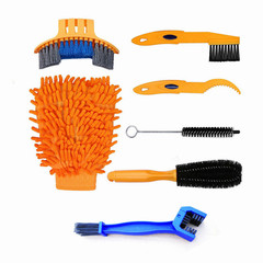 Race collar cleaning set bicycle chain washer mountain bike cleaning tool set brush set large brush