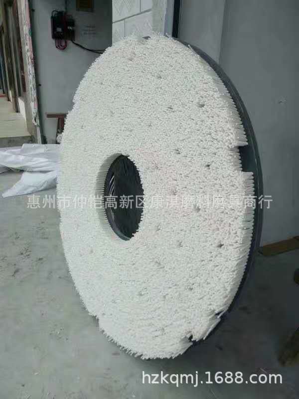 曲面玻璃抛光机汽车毛刷盖板扫光盘抛光毛刷磨光皮