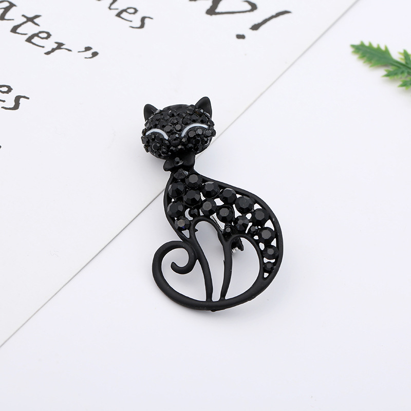 12g Weight Brooches Classification Casual, Date, Shopping Occasion Alloy Material Animal Pattern All Seasons Season Unisex Gender Enamel Design Elegant, Retro, Lady Style Elegant Retro Lady Pin Animal Alloy Enamel Unisex Brooches 5