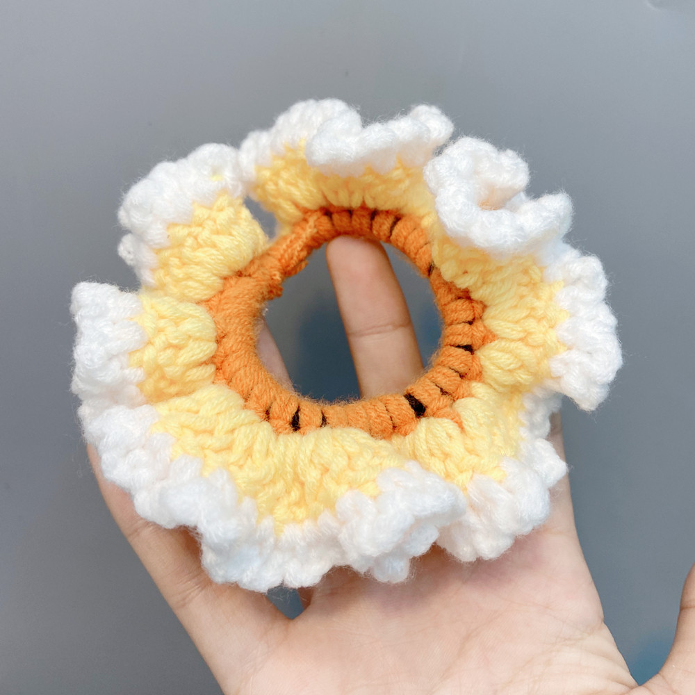 New Woolen Knitted Large Intestine Hair Scrunchies display picture 7