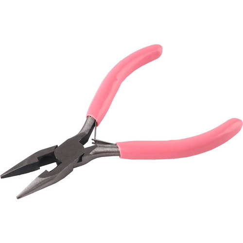 Handmade DIY tools multi-functional small needle nose pliers jewelry 5-inch mini jewelry pliers vise pink small