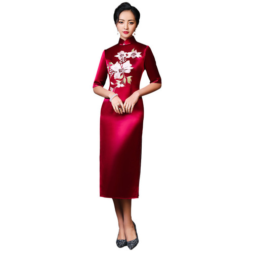 Traditional Chinese Dress Qipao Dresses for Women Version dress your wife large cheongsam dress