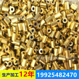 H62/H59黄铜管切割加工，精密毛细铜管打孔折弯加工，可来样定做