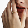 Jewelry, diamond, accessory, golden zirconium, ring, Korean style, micro incrustation, pink gold, wholesale