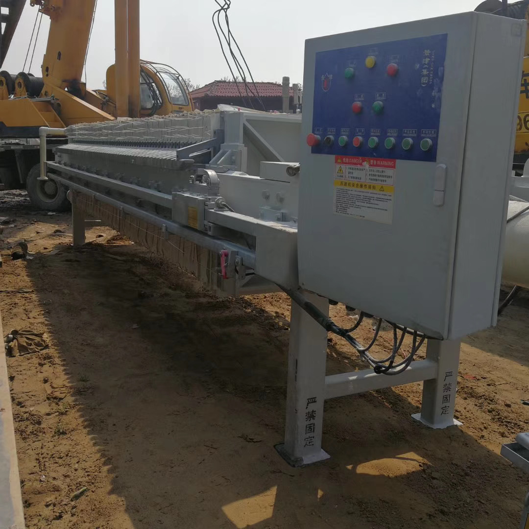 二手压滤机 自动拉板压滤机 xazg100平自动压滤机 二手隔膜压滤机