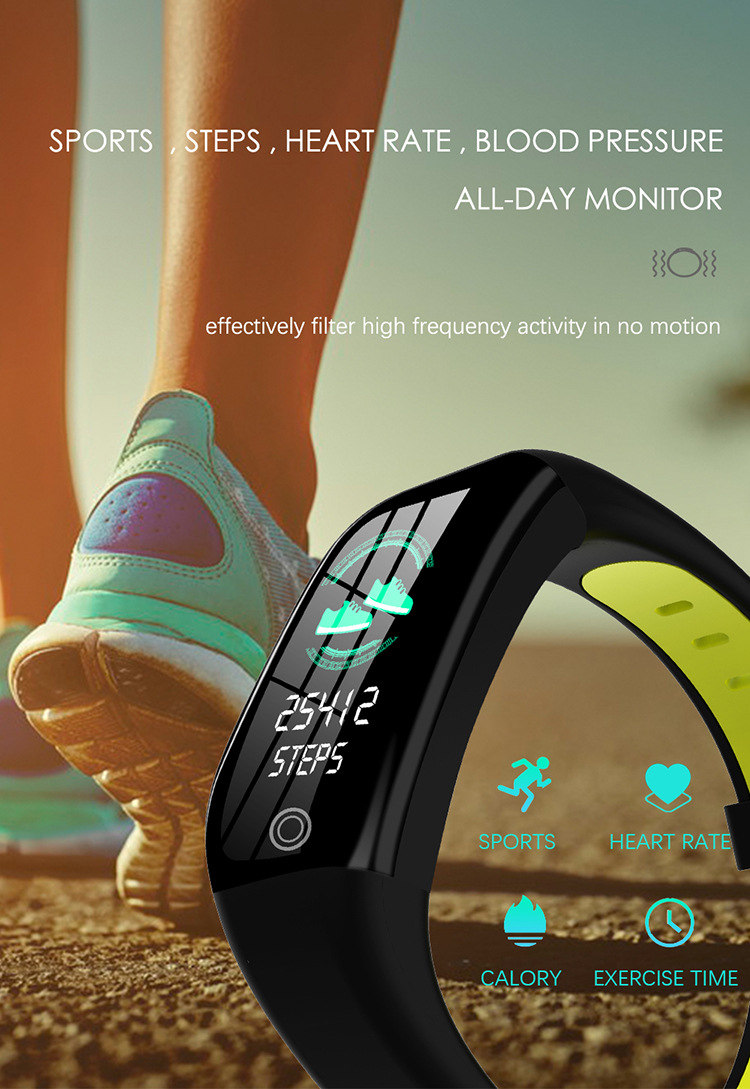 Cross-border bestseller F21 smartwatch Heart rate, Bluetooth smart bracelet, sports bracelet, watch gift factory direct sales undefined