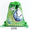 Football cartoon backpack for princess non-woven cloth for swimming, increased thickness, Birthday gift