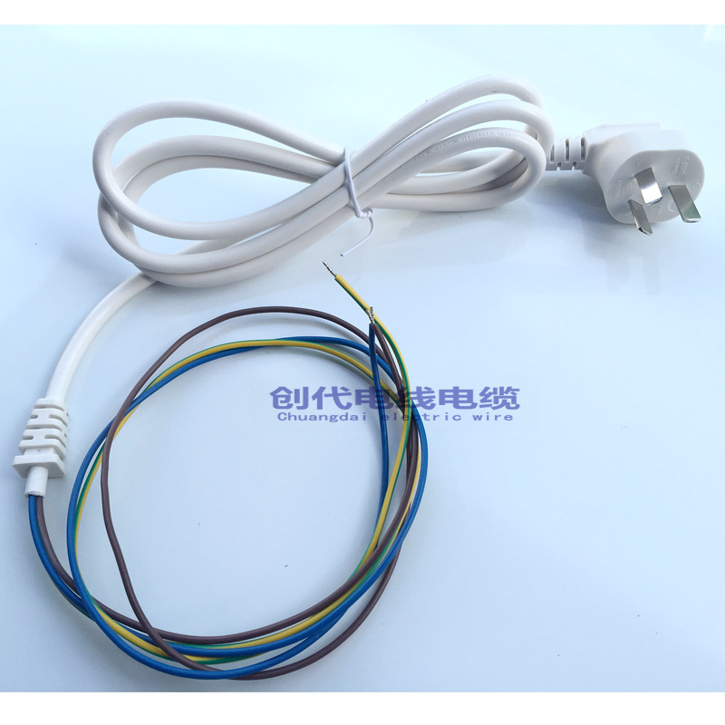 10A转10A国标电源线投影仪台式机 显示器专用国标AC插头延长线 3C