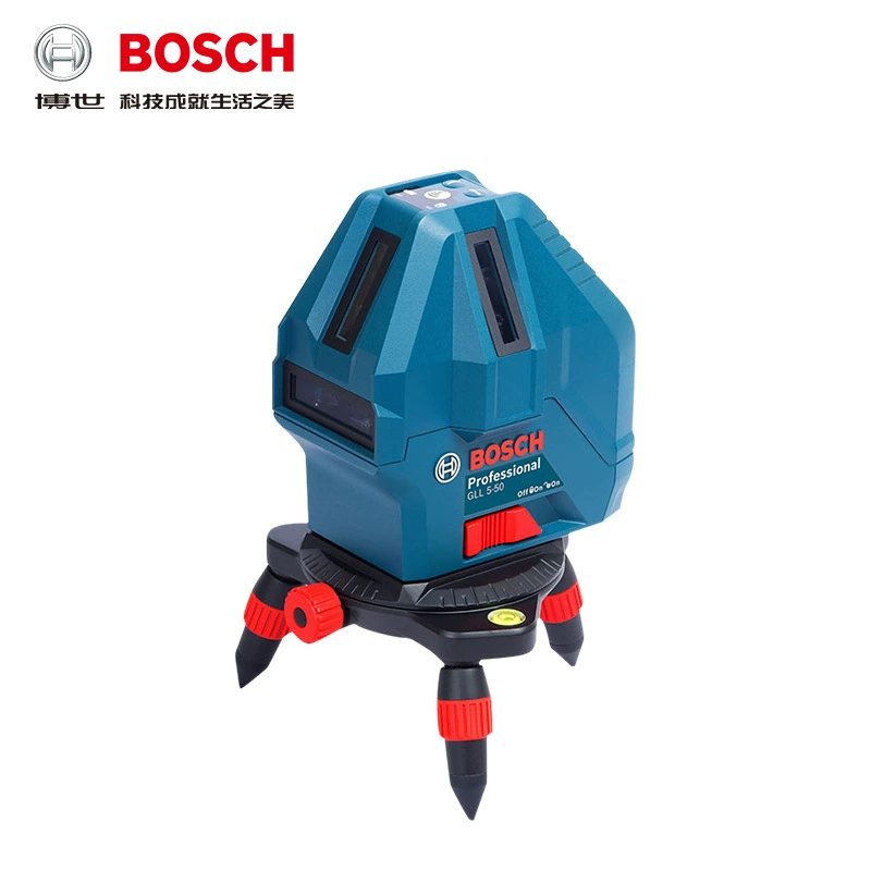 Бош (BOSCH) Гидропауэр установка лазерный нивелир с 5-линейной ИК разметкой нитевой GLL5-50X