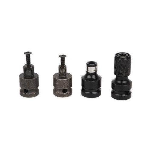 Electric wrench to electric drill square 1/2 3/8 conversion rod electric wrench telescopic spring conversion joint