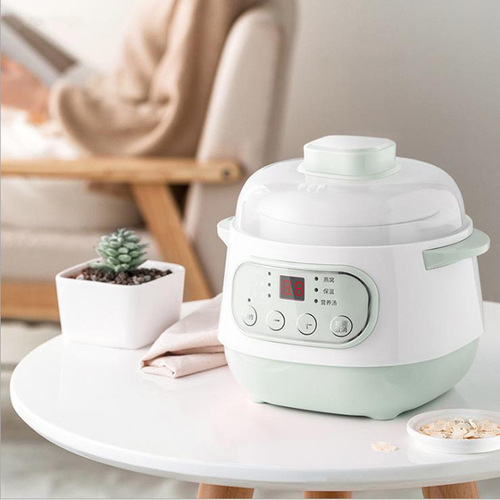 Electric Stew Pot Ceramic Soup Pot Home Automatic Scheduled Water Bath Stewer Health-Care Electric Double Boiler Multi-Function Smart Stewer