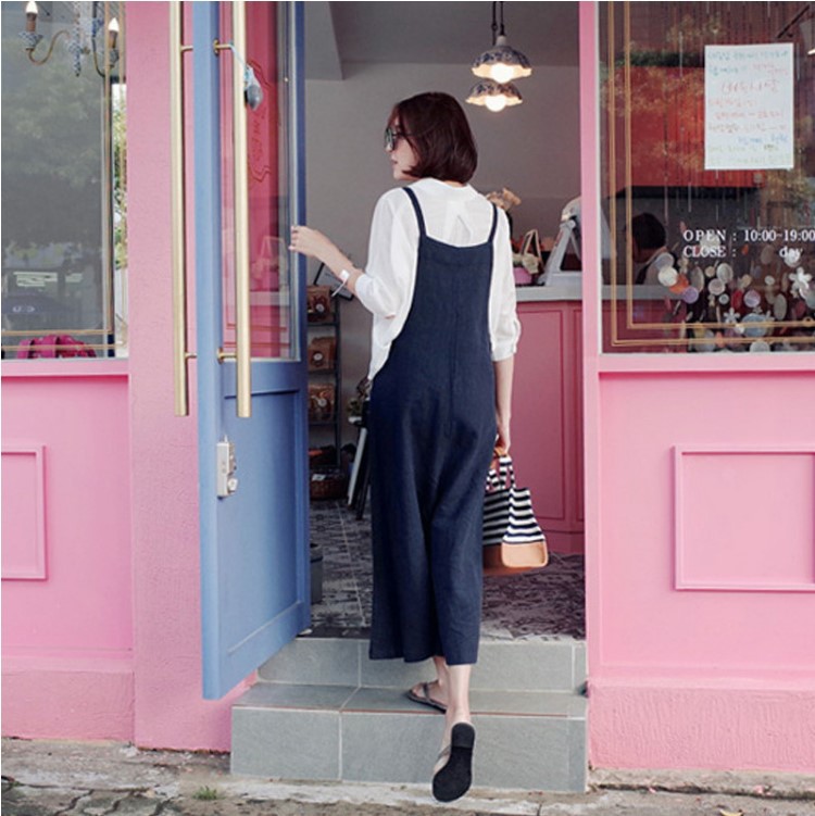 Title 3, Nuevo Mono holgado informal de pierna ancha de ...