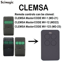 兼容CLEMSA MASTERCODE 遙控器433MHz車庫命令發送器 發射手柄