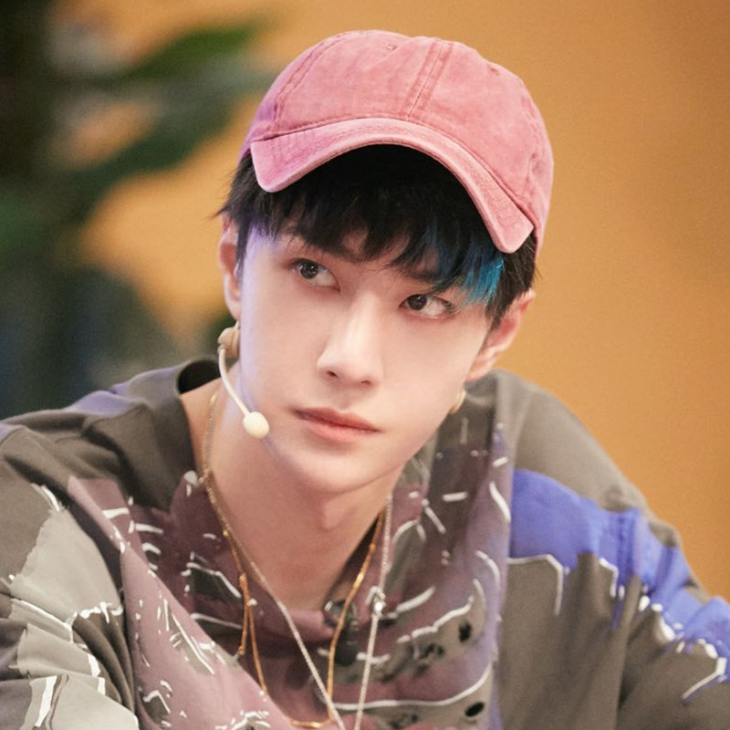 Baseball Cap Wang Yibo Stil Rosa Entenschnabel Sonnenhut Herren_voghion.com