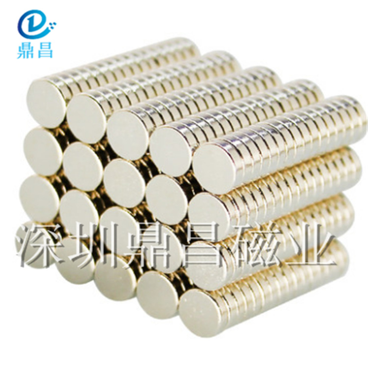 圆形磁铁 6*1.5/2/3稀土强力磁铁玩具强磁吸铁石 强力磁钢支持