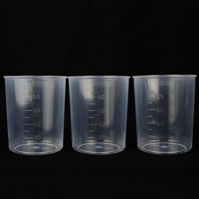 塑料量杯100ml 學生科學實驗教學計量刻度杯