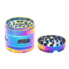 Factory direct selling metal colorful mobile phone bracket concave surface 63 four -layer zinc alloy grinding cigarettes