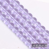 Synthesized crystal with amethyst, lavender round beads, beaded bracelet handmade, accessory, 4-14mm