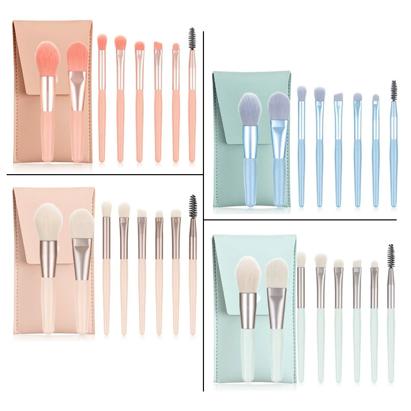 Small handheld soft brush, new collection, 8 pieces