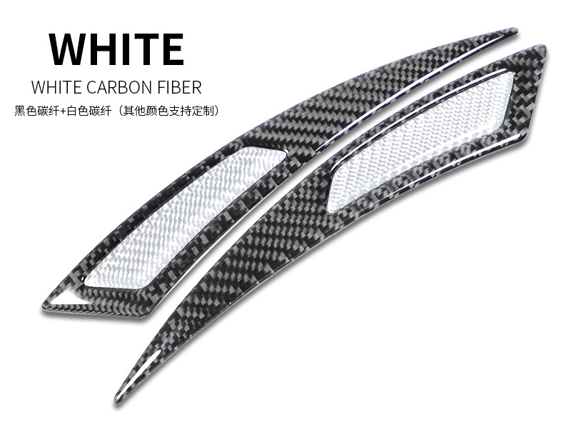 New car wheel eyebrow anti-collision strip modified Universal real carbon fiber anti-collision anti-scratch anti-dripping anti-collision sticker decorative strip