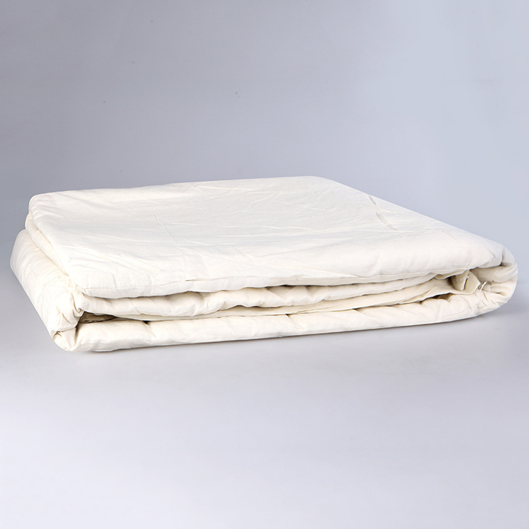 开口白色棉垫 活套可拆洗加厚棉床垫  宿舍军训纯棉保暖床垫厂