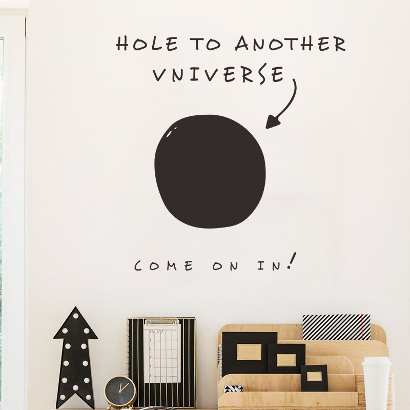 New Creative Art Black Hole Wall Stickers display picture 5