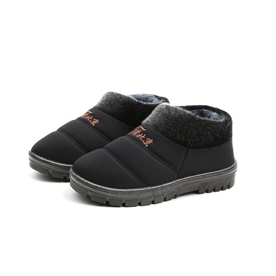 老北京棉鞋冬季新款男女防滑保暖加厚家居中老年棉鞋厂家直销批发|ms