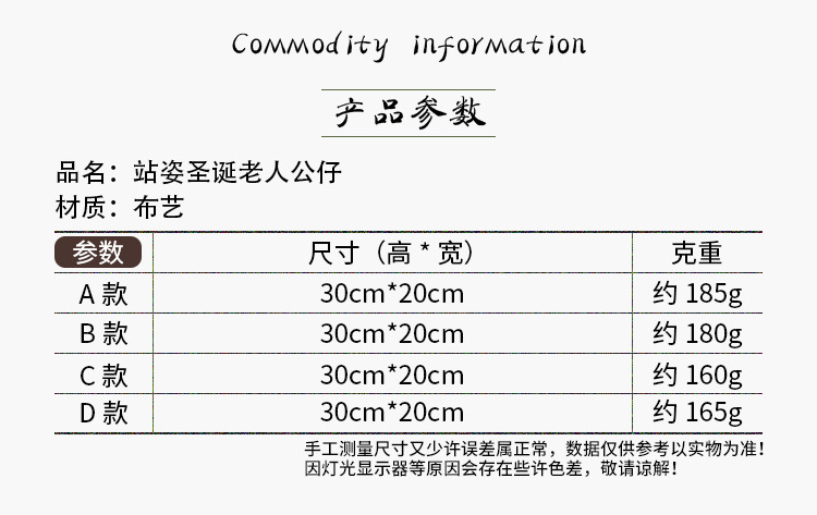 Christmas Cute Classic Plastic Decorations Table Decoration display picture 2
