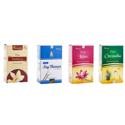 Aromatika Vedic系列正品天然印度香 正能量线香空气清新熏香批发|ms