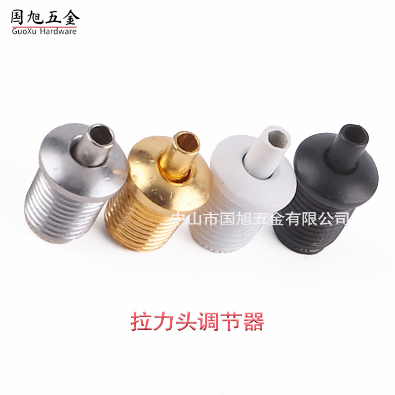 钢丝绳锁线器 吊线拉力头 钢丝吊绳伸缩铁件 灯具五金吊线调节器