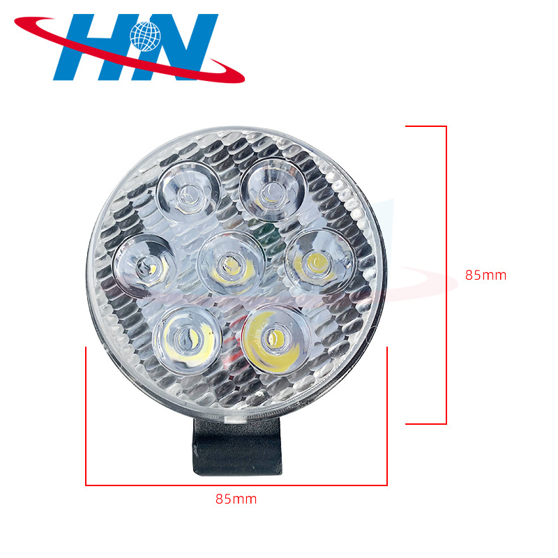 Suministro de comercio exterior 12V 24V 21W 7led ingeniería vehículo camión coche luz trabajo sistema iluminación Accesorios