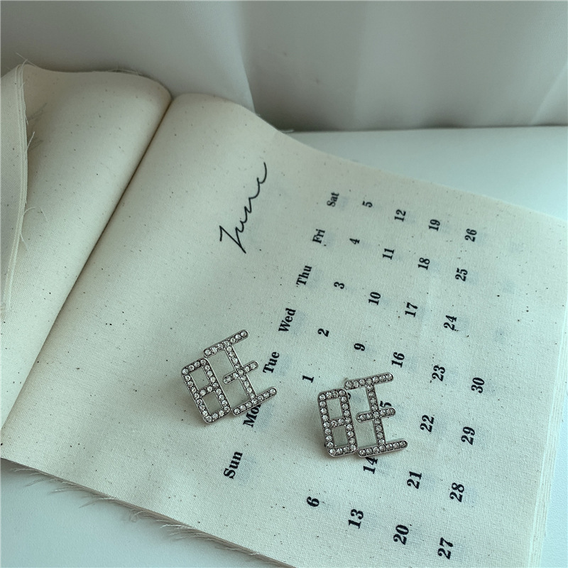 Boucles D&#39;oreilles Diamants Clignotants Coréens display picture 5