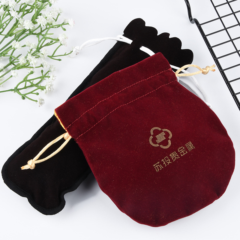 生产厂家供应美观首饰袋饰品绒布袋做工精细欢迎来电订购支持订