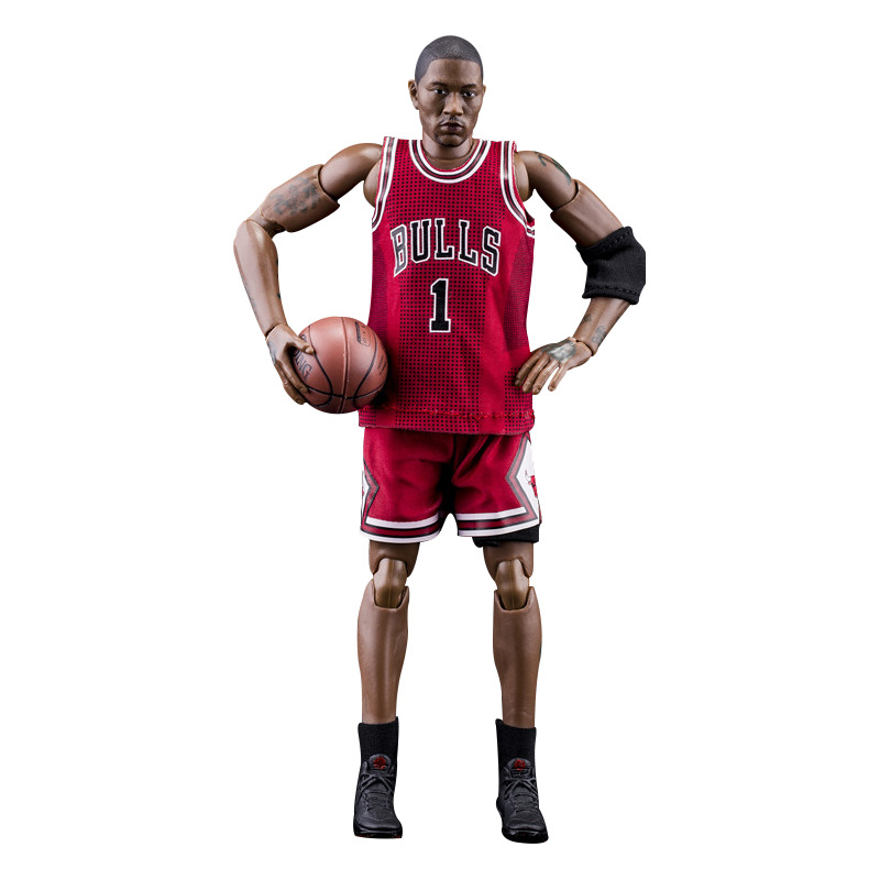 nba篮球手办nba球星手办1 9可动人偶1号罗斯手办模型公仔摆件-阿里巴巴