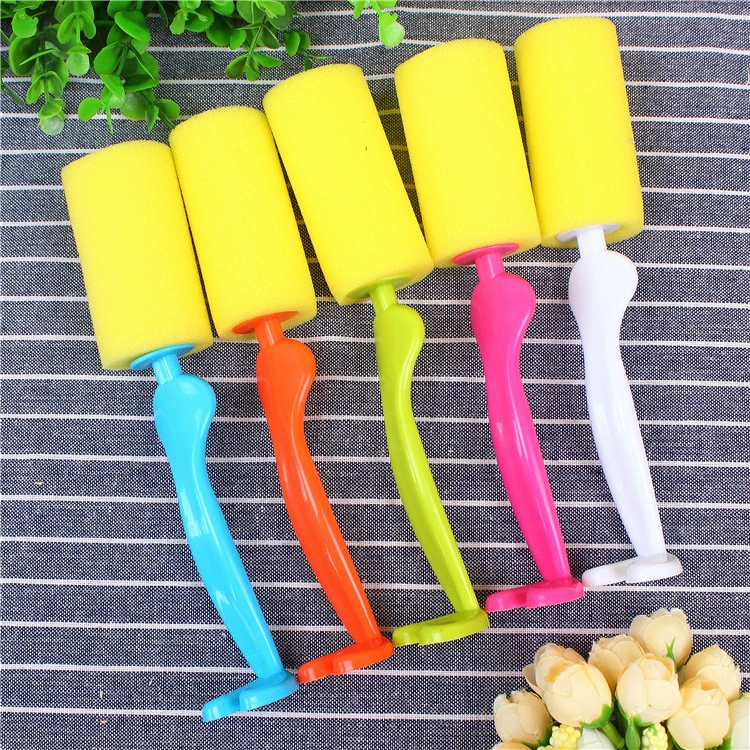 Sponge hygienic cartoon bottle brush