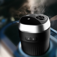 新款車載加濕器空氣霧化器孕婦幼嬰USB車載家用香薰機金屬空氣
