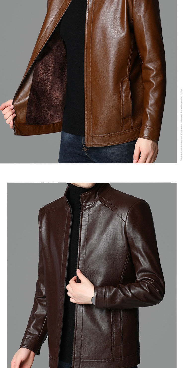 Veste en cuir homme - Ref 3443880 Image 27