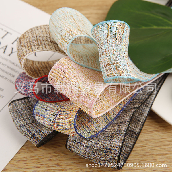 Two-color hair accessory handmade