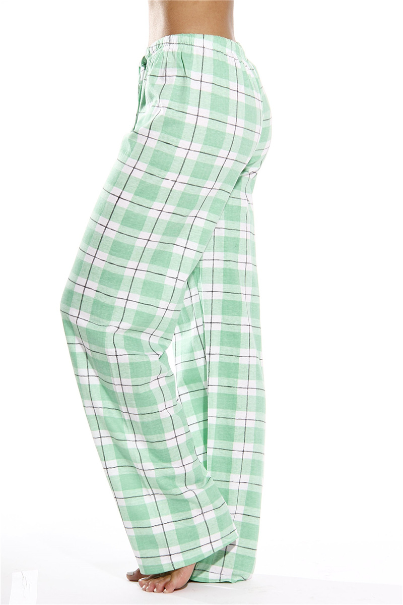 245g Weight Full Length Pants Length Spandex, Polyester Fabric Type Mid Waist Waist Line Casual Pants, Straight Pants Pants Type Stretchy Elasticity Holiday, Daily Occasion Loose Fit Type Plaid Pattern Summer, Spring Season Women's Gender Streetwear Style Women's Holiday Daily Streetwear Plaid Full Length Casual Pants Straight Pants 13