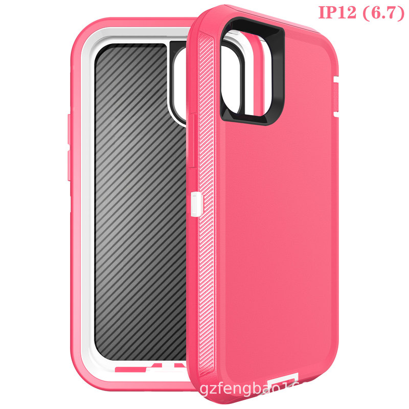 Applicable to Apple IPHONE12/PRO/MAX Three-proof Mobile Phone Case Commuter Defender Defender Protective Case
