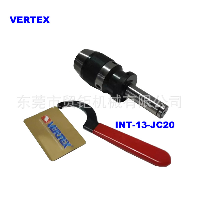 台湾鹰牌连体式钻夹头INT-13-JC20
