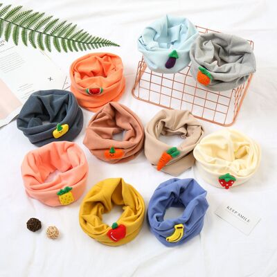 baby Collar pure cotton Autumn and winter Infants soft Cartoon scarf men and women children Windbreak Trend keep warm Collar