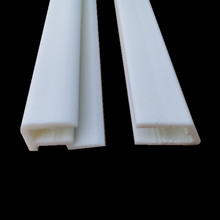厂家生产销售PVC塑料软硬共挤出连接KT板卡槽 玻璃u型连接卡条
