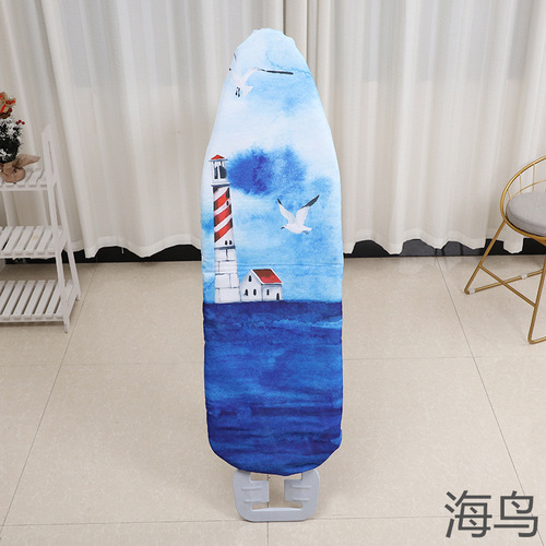 Amazon Wish Best Selling Ironing Cover Ocean Series Digital Printing Ironing Board Cover Heatproof Insulating Ironing Cover