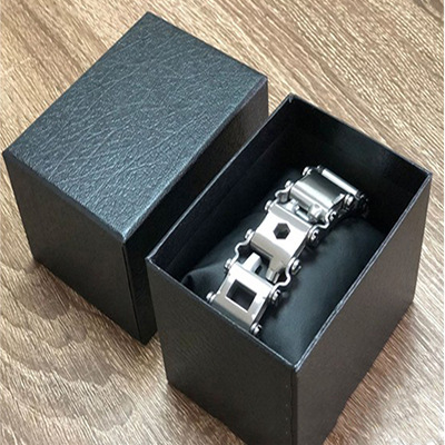 Pulsera multifuncional herramienta al aire libre supervivencia al aire libre 29-en-una herramienta de combinación simple pulsera de acero inoxidable multi-color