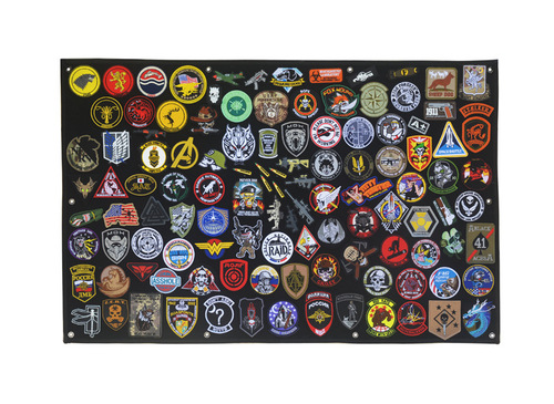 Velcro storage display board, military fan armband organization cloth, medal badge hanging wall display cloth wall storage tool