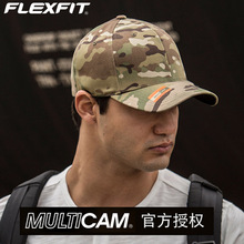 FLEXFIT CP迷彩棒球帽美国正品MULTICAM迷彩授权全封闭鸭舌帽男夏